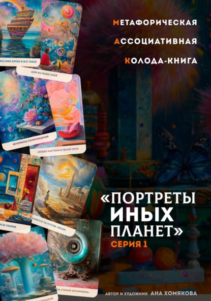 Ана Хомякова — Метафорическая ассоциативная колода-книга «Портреты иных планет. Серия 1»