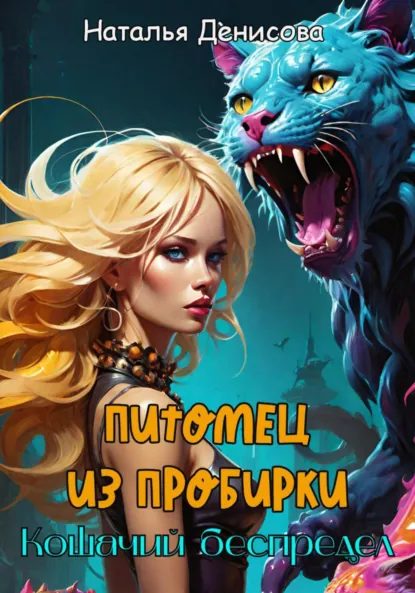 Обложка книги Питомец из пробирки. Кошачий беспредел, Наталья Денисова