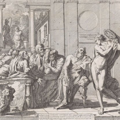 Платон. Пир #19. Речь Алкивиада 2. 216d-222a.