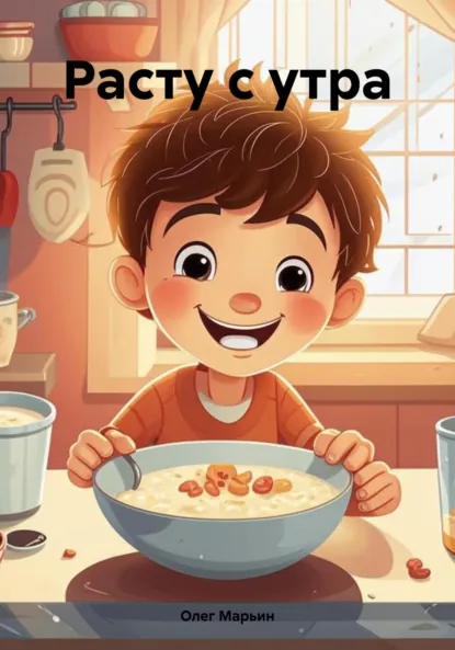 Обложка книги Расту с утра, Олег Марьин