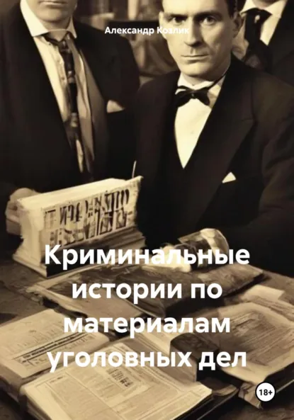 Обложка книги Криминальные истории по материалам уголовных дел, Александр Абрамович Козлик