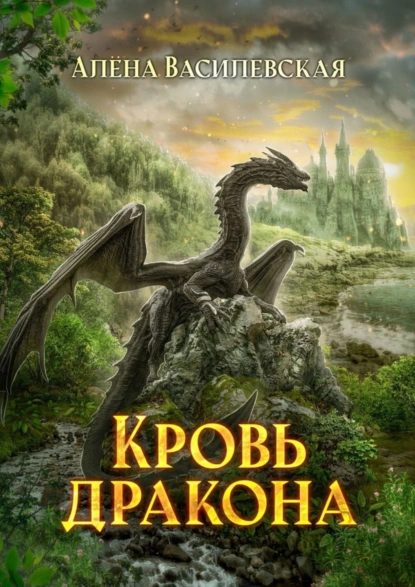 Обложка книги Кровь дракона, Алёна Василевская