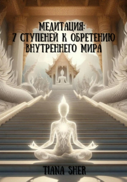Обложка книги Медитация: 7 ступеней к обретению внутреннего мира, Tiana Sher