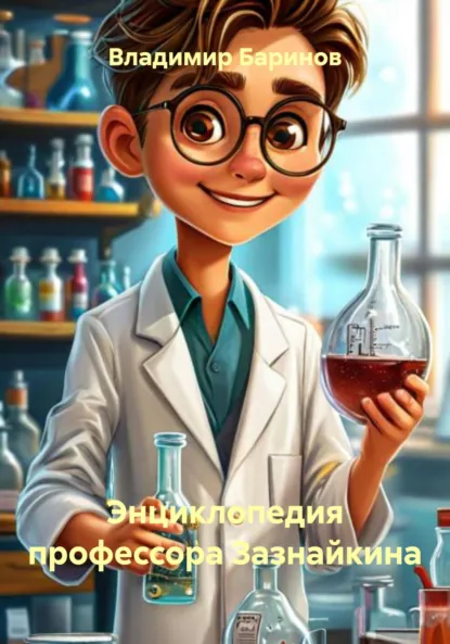 Обложка книги Энциклопедия профессора Зазнайкина, Владимир Баринов