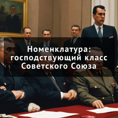 Номенклатура : господствующий класс Советского Союза