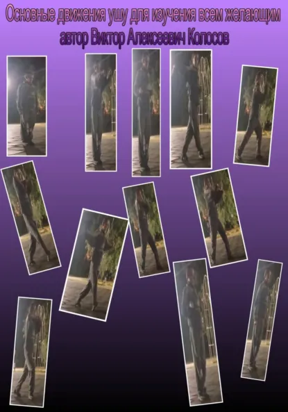 Обложка книги Основные движение ушу для изучение всем желающим, Виктор Алексеевич Колосов
