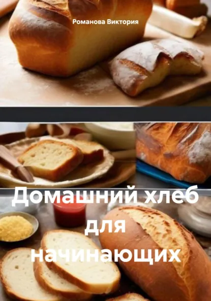 Обложка книги Домашний хлеб для начинающих, Романова Алексеевна Виктория