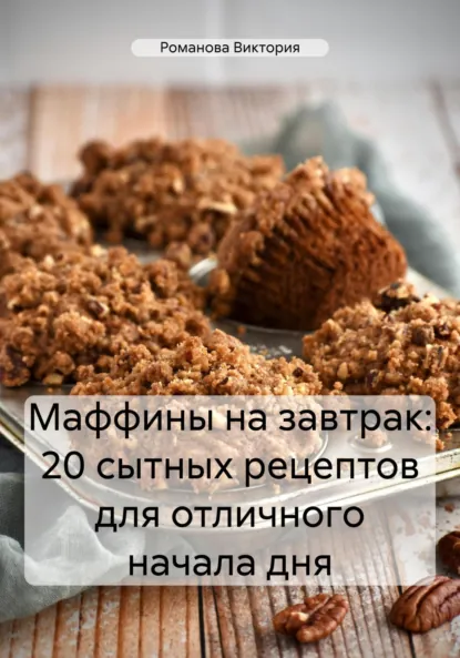 Обложка книги Маффины на завтрак: 20 сытных рецептов для отличного начала дня, Романова Алексеевна Виктория