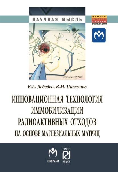 Владимир Александрович Лебедев — Инновационная технология иммобилизации радиоактивных отходов на основе магнезиальных матриц