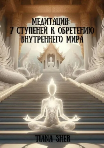 Обложка книги Медитация: 7 ступеней к обретению внутреннего мира, Tiana Sher