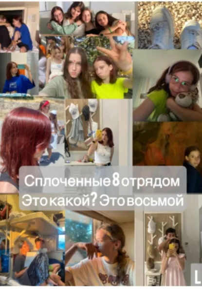 Обложка книги Cплочённые 8 отрядом, L