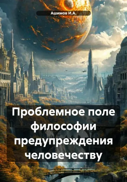 Обложка книги Проблемное поле философии предупреждения человечеству, Ашимов И.А.