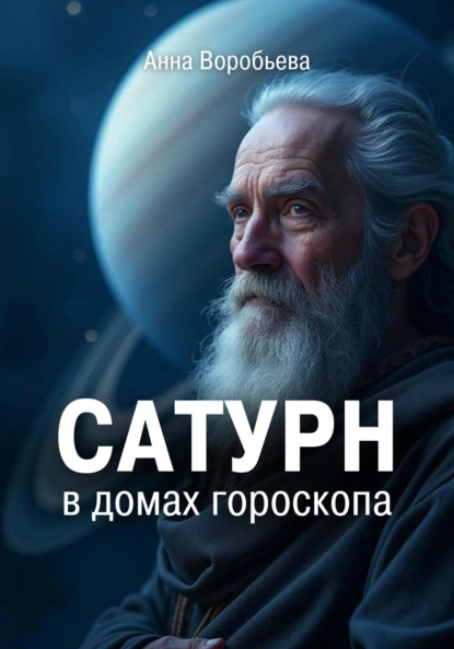 Обложка книги Сатурн в домах гороскопа, Анна Воробьёва