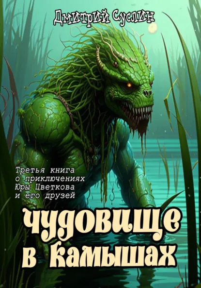 Обложка книги Чудовище в камышах, Дмитрий Юрьевич Суслин