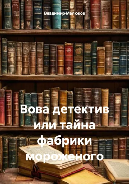 Обложка книги Вова детектив или тайна фабрики мороженого, Владимир Максимович Малюков
