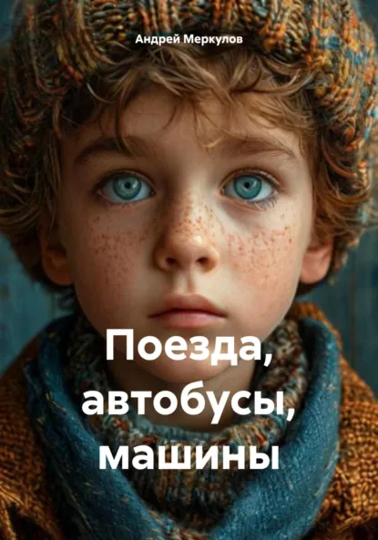 Обложка книги Поезда, автобусы, машины, Андрей Меркулов
