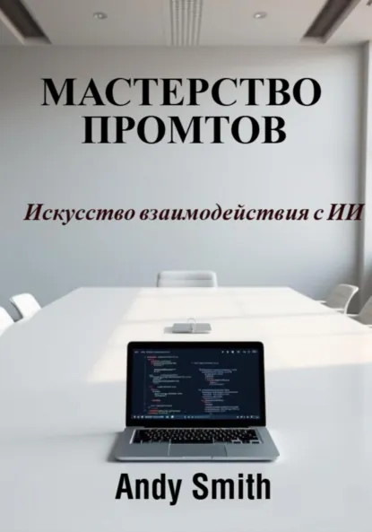 Обложка книги Мастерство промтов: Искусство взаимодействия с ИИ, Andy Smith