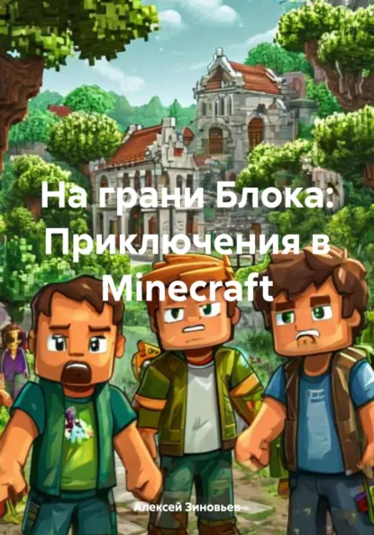 Обложка книги На грани Блока: Приключения в Minecraft, Алексей Зиновьев