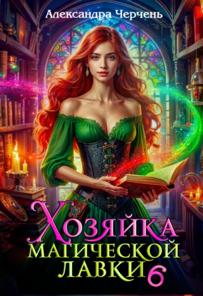 Обложка книги Хозяйка магической лавки – 6, Александра Черчень