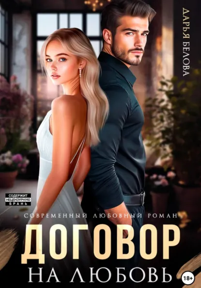 Обложка книги Договор на любовь, Дарья Белова