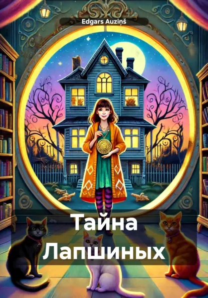 Обложка книги Тайна Лапшиных, Edgars Auziņš