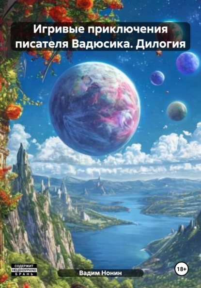 Обложка книги Игривые приключения писателя Вадюсика. Дилогия, Вадим Нонин