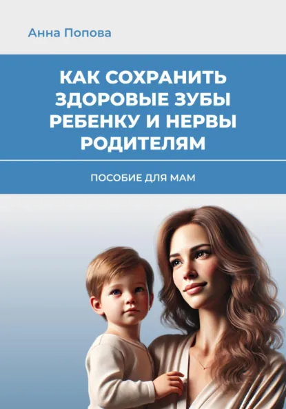 Обложка книги Как сохранить здоровые зубы ребенку и нервы родителям, Анна Попова
