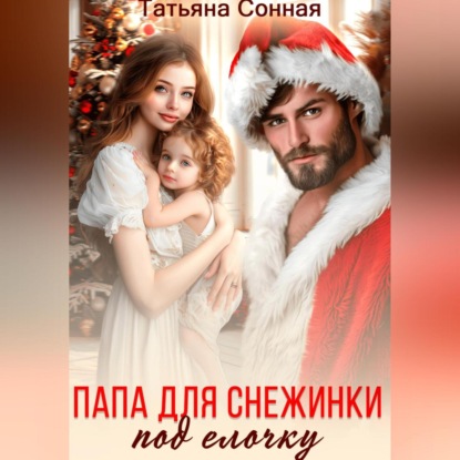 

Папа для снежинки под елочку