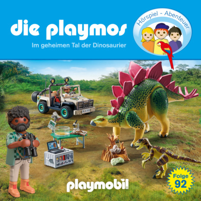 

Die Playmos - Das Original Playmobil Hrspiel, Folge 92: Im geheimen Tal der Dinosaurier