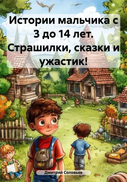 Обложка книги Истории мальчика с 3 до 14 лет. Страшилки, сказки и ужастик!, Дмитрий Андреевич Соловьев