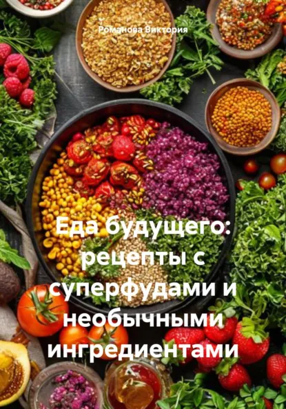 Обложка книги Еда будущего: рецепты с суперфудами и необычными ингредиентами, Романова Алексеевна Виктория