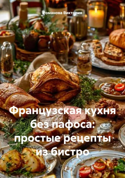 Обложка книги Французская кухня без пафоса: простые рецепты из бистро, Романова Алексеевна Виктория
