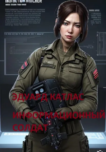 Обложка книги Информационный солдат, Эдуард Катлас