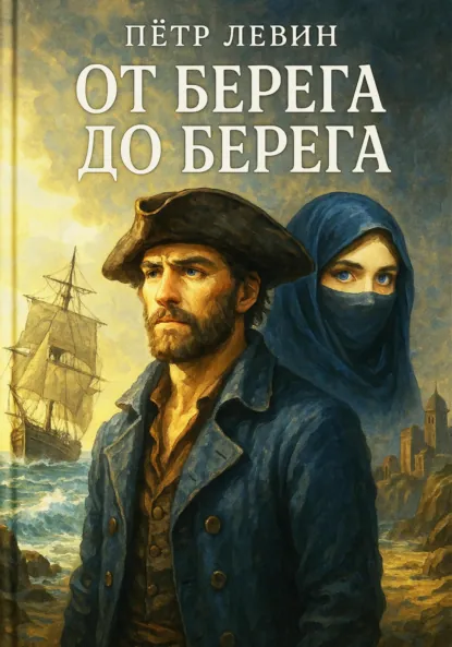 Обложка книги От берега до берега, Пётр Левин