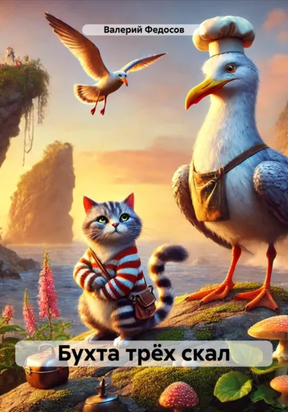 Обложка книги Бухта трёх скал, Валерий Дмитриевич Федосов