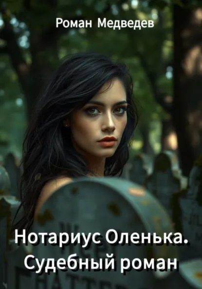 Обложка книги Нотариус Оленька. Судебный роман, Роман Медведев
