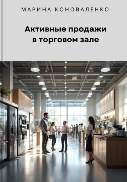 Обложка книги Активные продажи в торговом зале, Марина Юрьевна Коноваленко