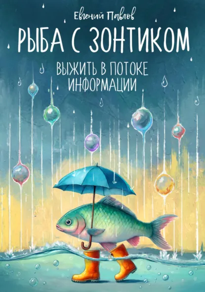 Обложка книги Рыба с зонтиком: Выжить в потоке информации, Евгений Павлов