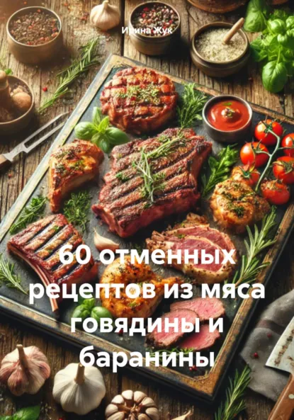 Обложка книги 60 отменных рецептов из мяса говядины и баранины, Ирина Анатольевна Жук