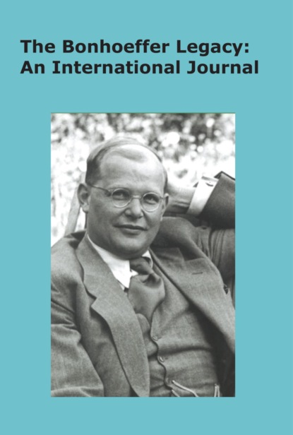 The Bonhoeffer Legacy (6/1 2018)