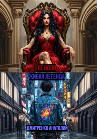 Обложка книги Сборник: Её воля / Живая легенда, Дмитренко Анатолий