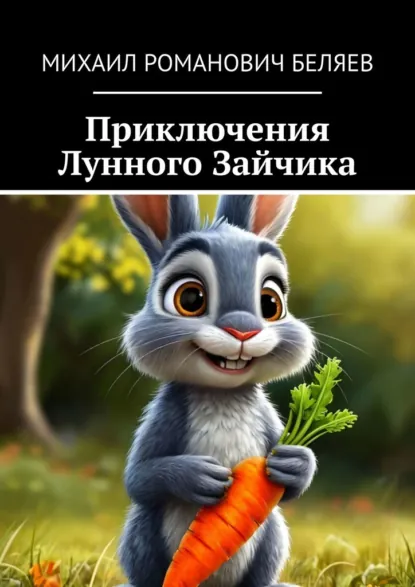 Обложка книги Приключения Лунного Зайчика, Михаил Романович Беляев