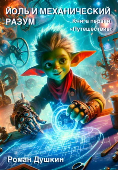 Обложка книги Йоль и механический разум. Книга первая «Путешествие», Роман Викторович Душкин
