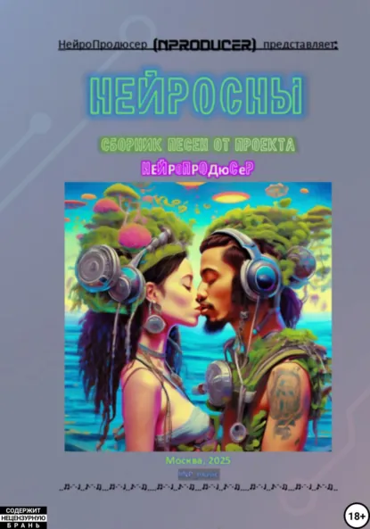 Обложка книги НейроСны. Сборник песен проекта НейроПродюсер Музыкальных Хитов, Лазарев Борисович Александр