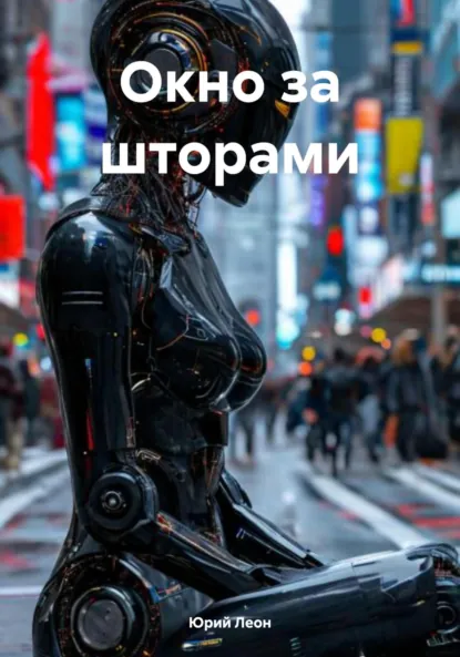 Обложка книги Окно за шторами, Юрий Леон