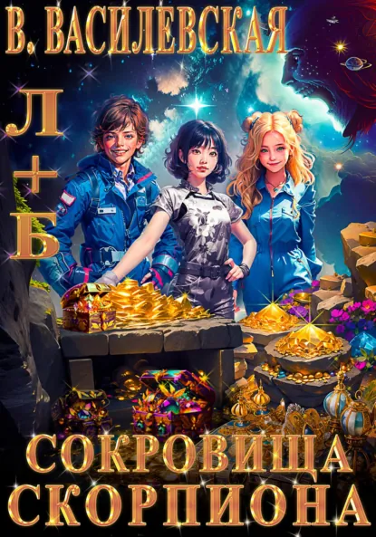 Обложка книги Л+Б. Сокровища Скорпиона, Валерия Василевская