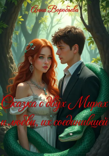 Обложка книги Сказка о двух Мирах и любви, их соединившей, Анна Воробьева