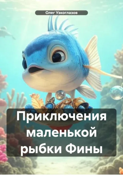 Обложка книги Приключения маленькой рыбки Фины, Олег Иванович Узкоглазов