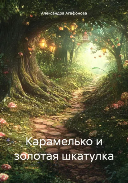 Обложка книги Карамелько и золотая шкатулка, Александра Агафонова