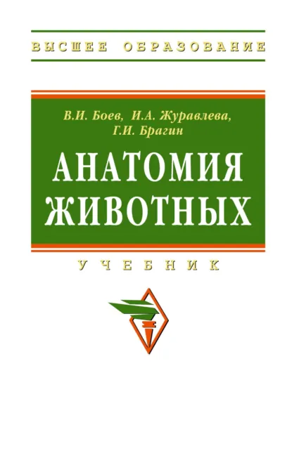 Обложка книги Анатомия животных, Вячеслав Иванович Боев